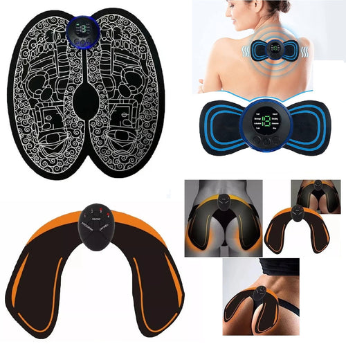 Combo 3 En 1 Ems Gluteos Pies Gym